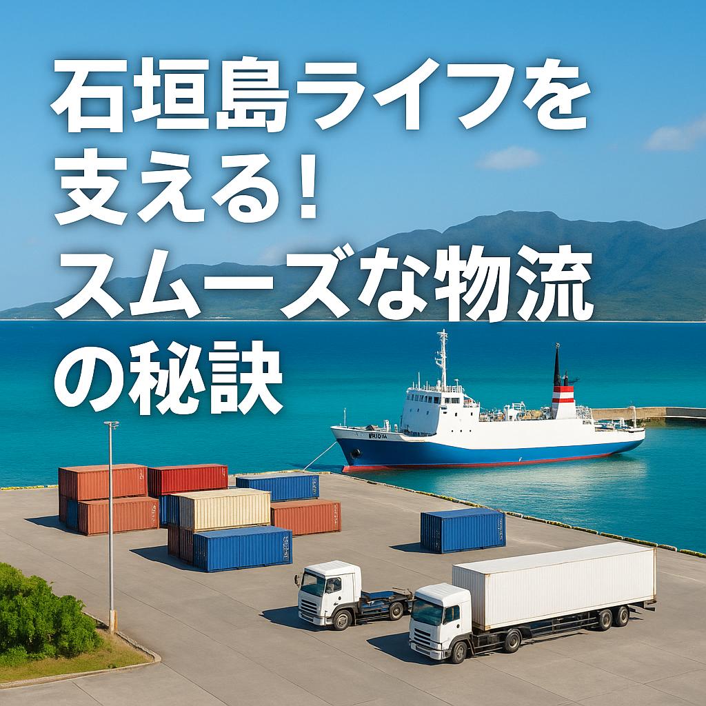 石垣島ライフを支える！スムーズな物流の秘訣