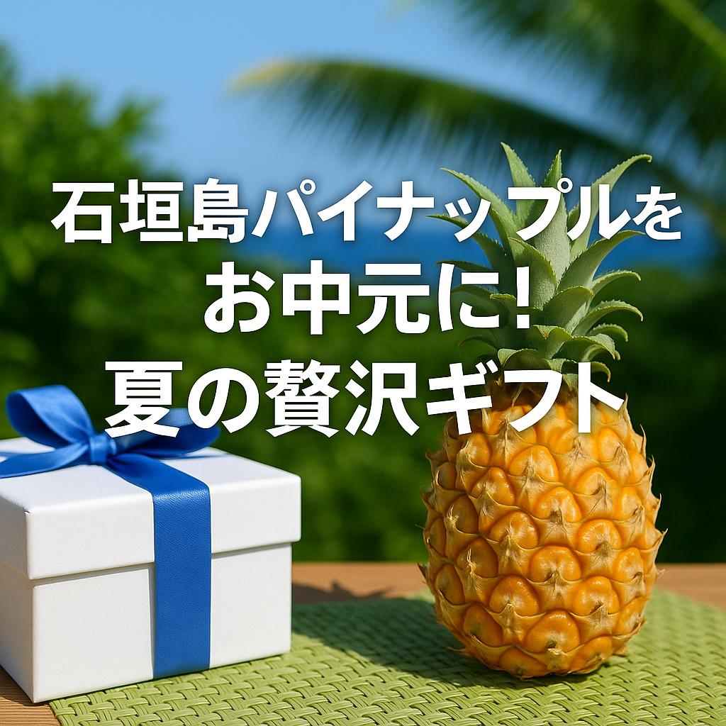 石垣島パイナップルをお中元に！夏の贅沢ギフト