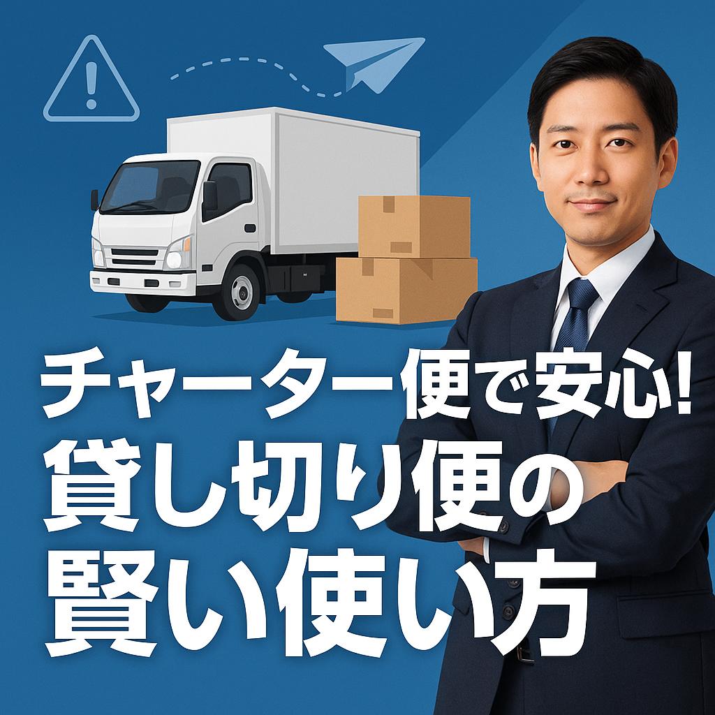チャーター便で安心！貸し切り便の賢い使い方