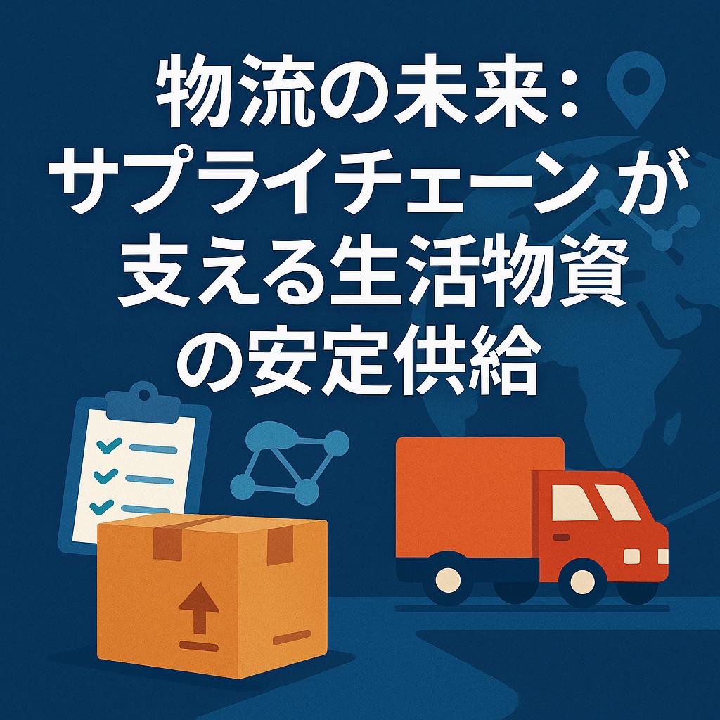 物流の未来：サプライチェーンが支える生活物資の安定供給