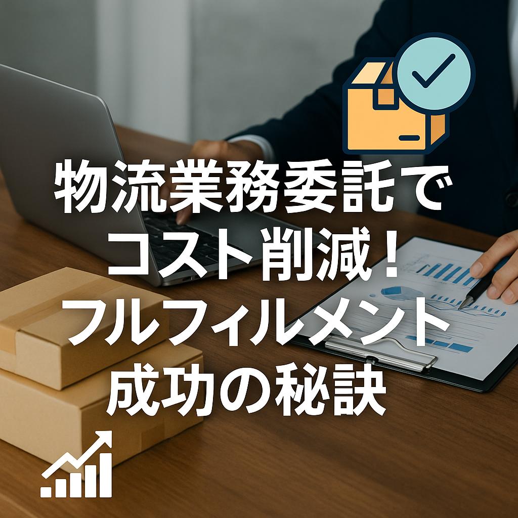 物流業務委託でコスト削減！フルフィルメント成功の秘訣